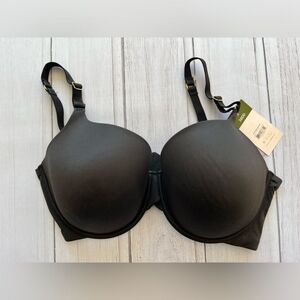 NWT Joyspun 38DD Black Smoothing T Shirt Bra